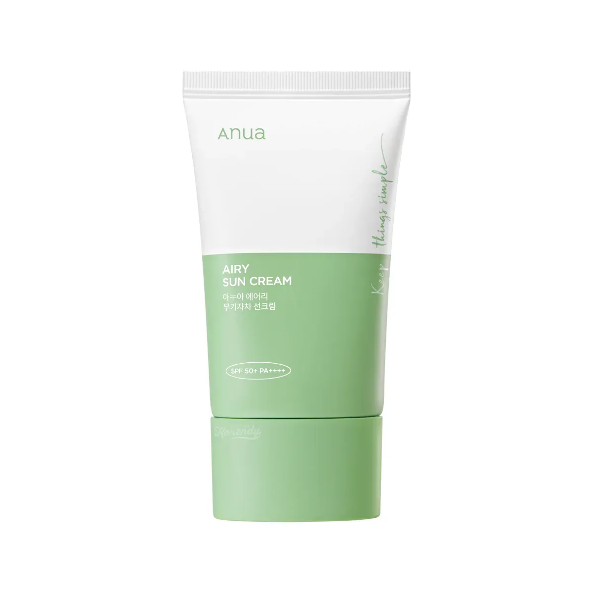 ANUA Airy Sun Cream SPF50+ PA++++ - Centella ve Mugwort Özlü Toz Karşıtı Güneş Kremi 50ml