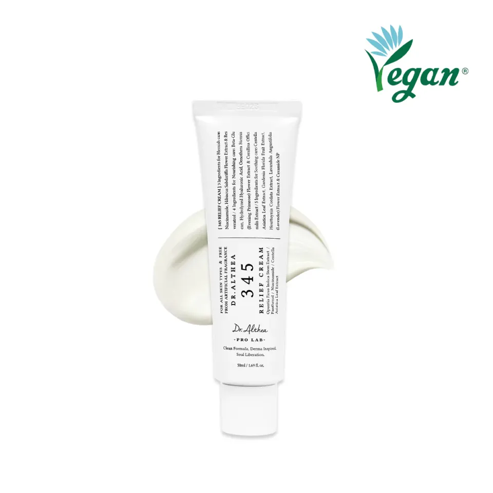 Dr. Althea 345 Relief Cream – Kızarıklık ve Tahrişi Yatıştırıcı Krem 50ml