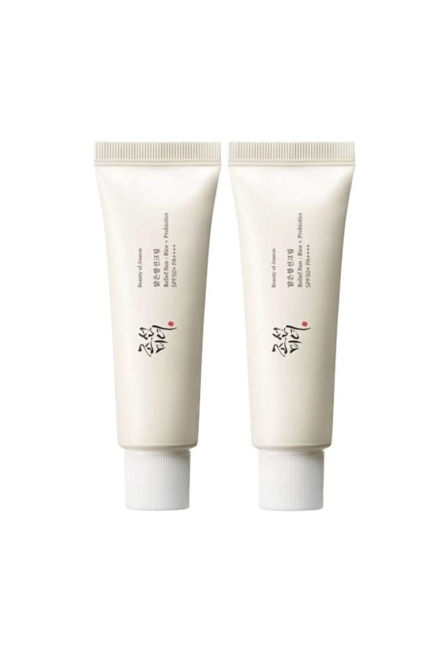 Relief Sun Rice Probiotics Spf 50 Pa Aydınlatıcı Kimyasal Filtreli Uv Koruyucu 50mlx2 2li Set