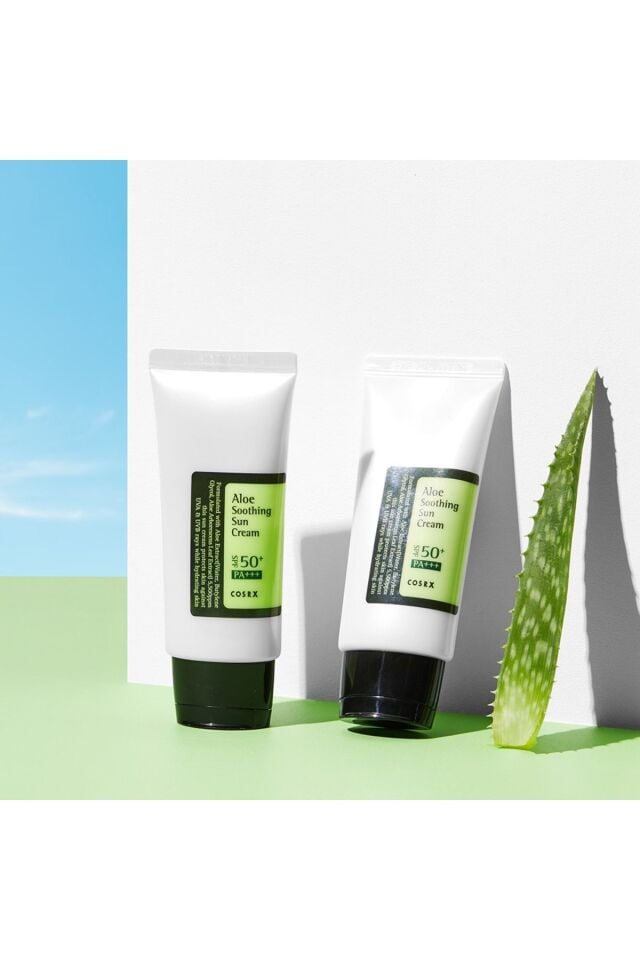 Aloe Soothing Sun Cream Spf50 Pa+++ - Aloe Vera Ekstreli Yatıştırıcı Spf50+ Güneş Kremi