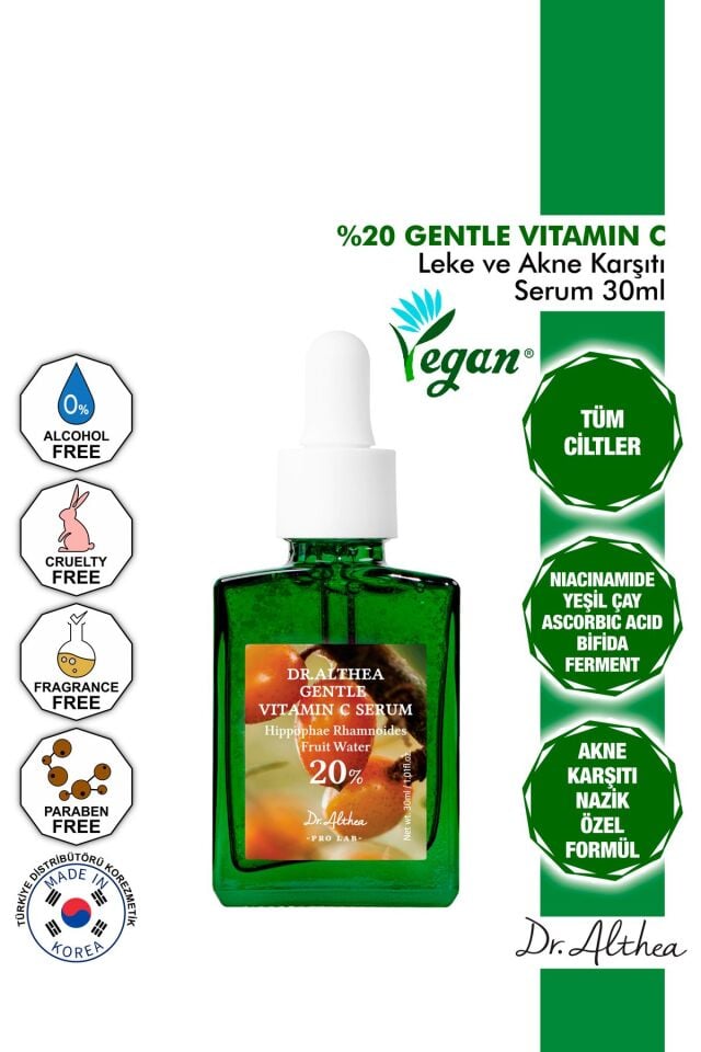 %20 Gentle Vitamin C Serum - Leke Ve Karşıtı - 30ml