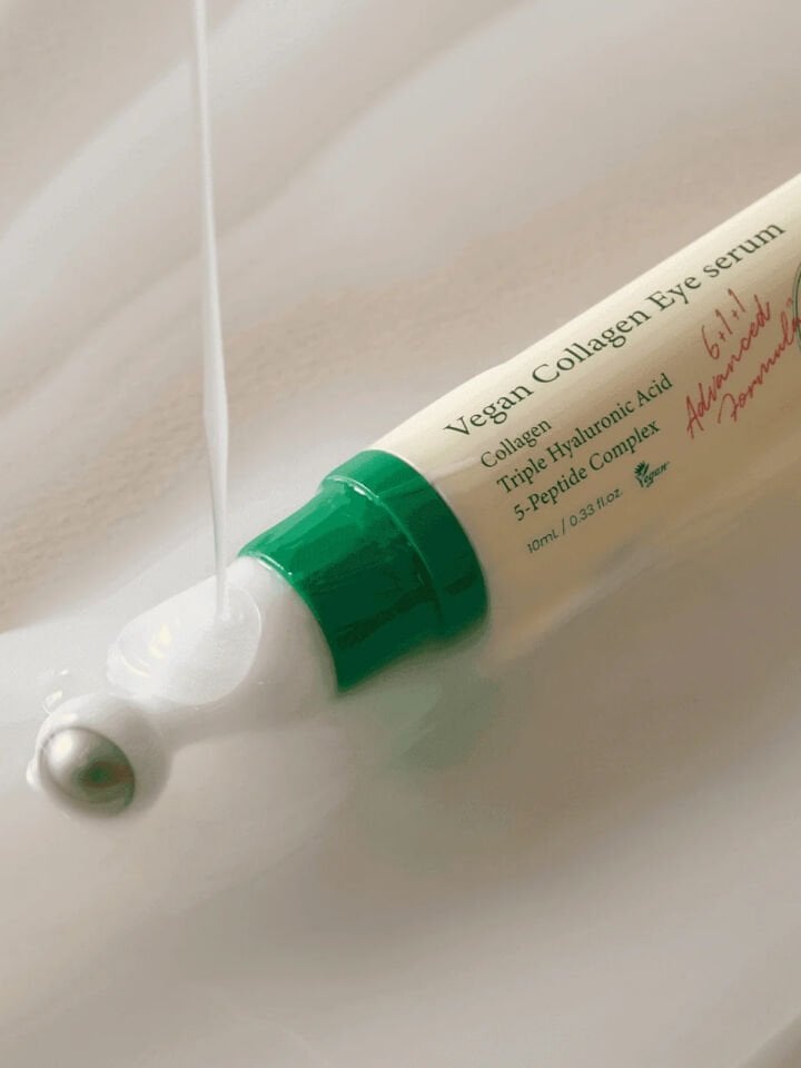 Vegan Collagen Eye Serum 10 ml - Kolajen Içeren Nemlendirici Ve Kırışık Giderici Göz Serumu