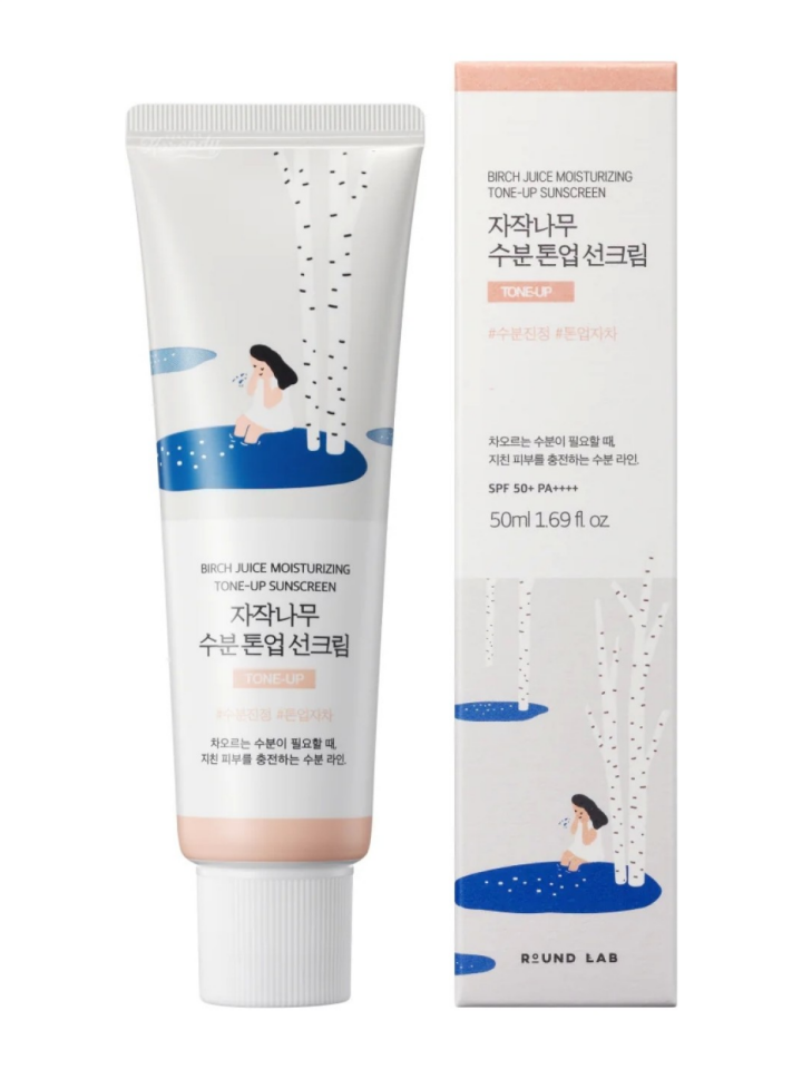 Birch Juice Moisturizing Tone Up Sunscreen - Ton Eşitleyici Güneş Kremi 50 ml