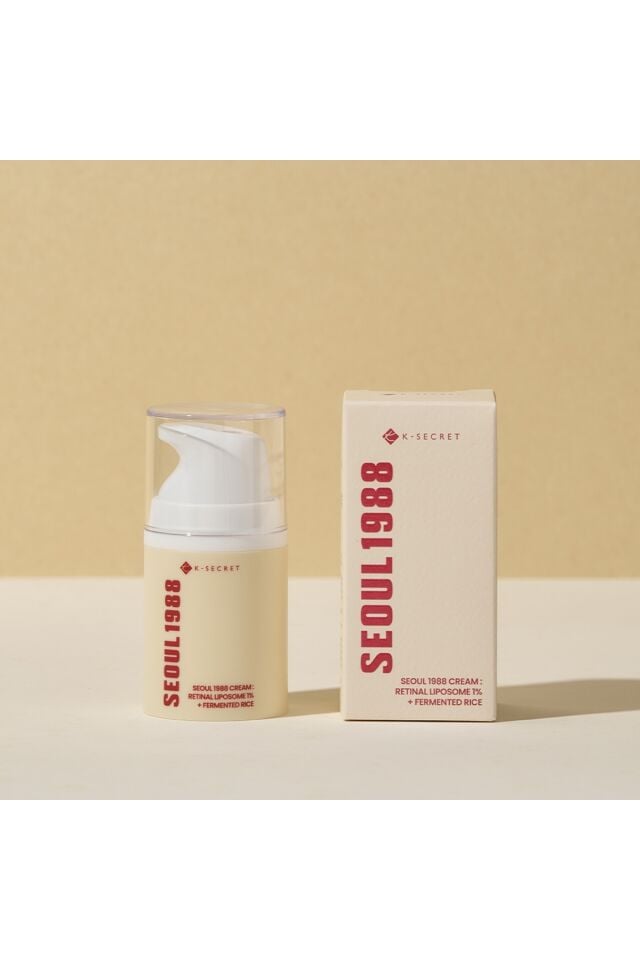 SEOUL 1988 Krem: Retinal Lipozom %1 + Fermente Pirinç