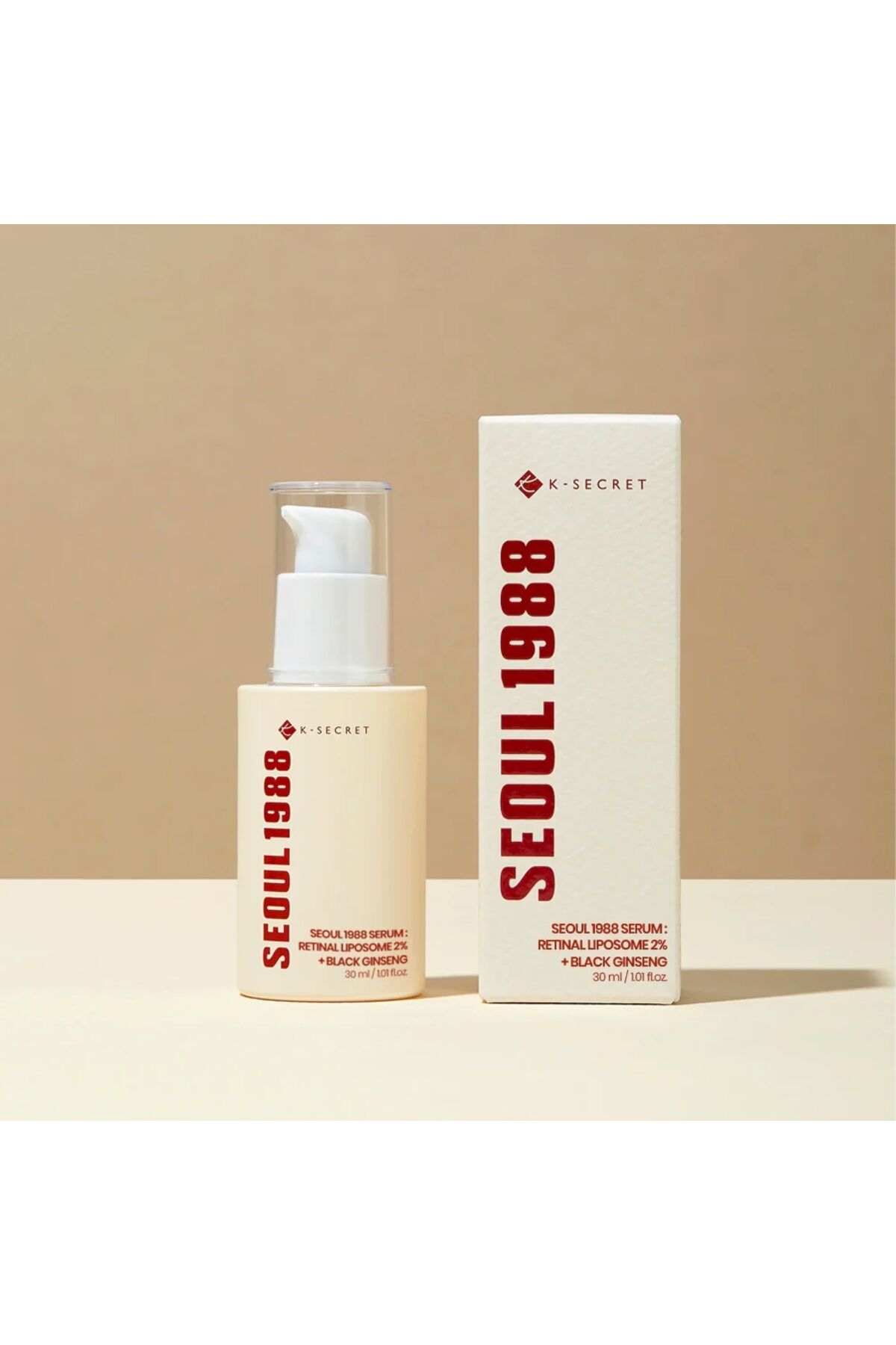 - SEOUL 1988 Serum : Retinal Liposome 2% + Black Ginseng