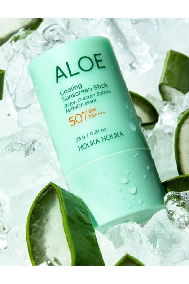 Aloe Cooling Sunscreen Stick SPF50+ PA(YÜKSEK UV KORUMALI STİK YÜZ GÜNEŞ KREMİ) 23g