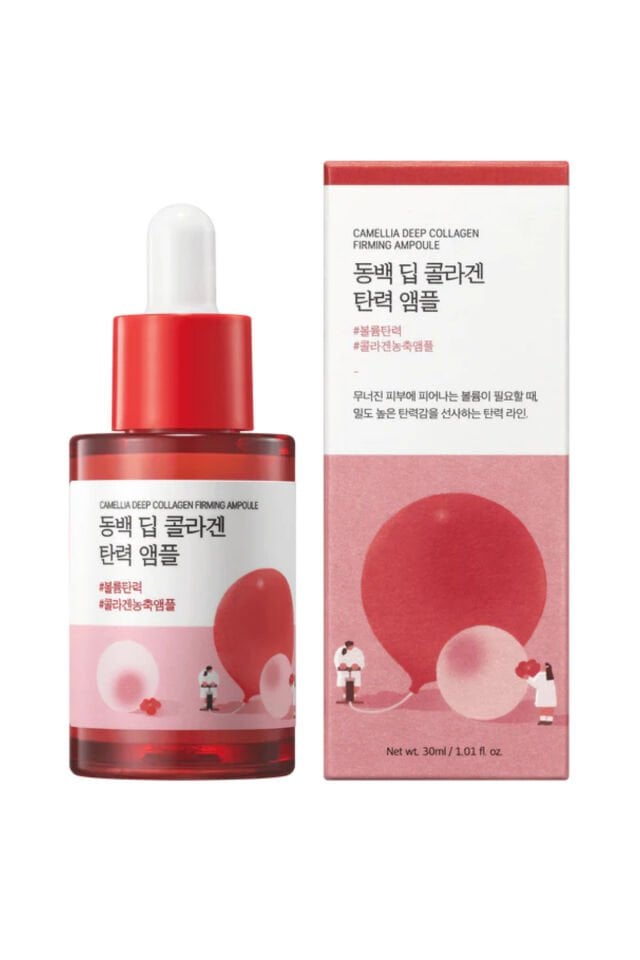 Camellia Deep Collagen Firming Ampoule Kamelya Derin Kolajen Sıkılaştırıcı Ampul 30 ml