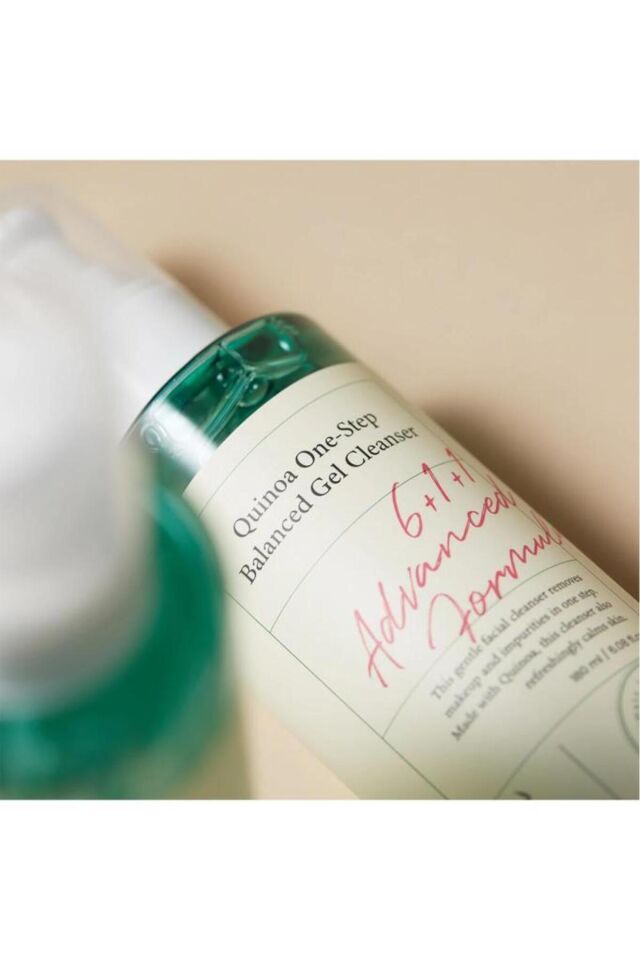 Quinoa One-step Balanced Gel Cleanser 180ml | Kinoa Özlü Hassas Ve Dengeleyici Jel Temizleyici