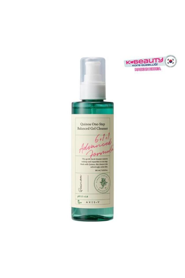 Quinoa One-step Balanced Gel Cleanser 180ml | Kinoa Özlü Hassas Ve Dengeleyici Jel Temizleyici
