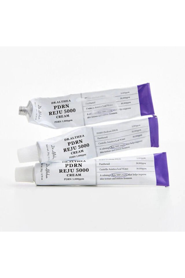 PDRN Reju 5000 Cream 20g – Yoğun Onarıcı ve Bariyer Güçlendirici Vegan Nemlendirici