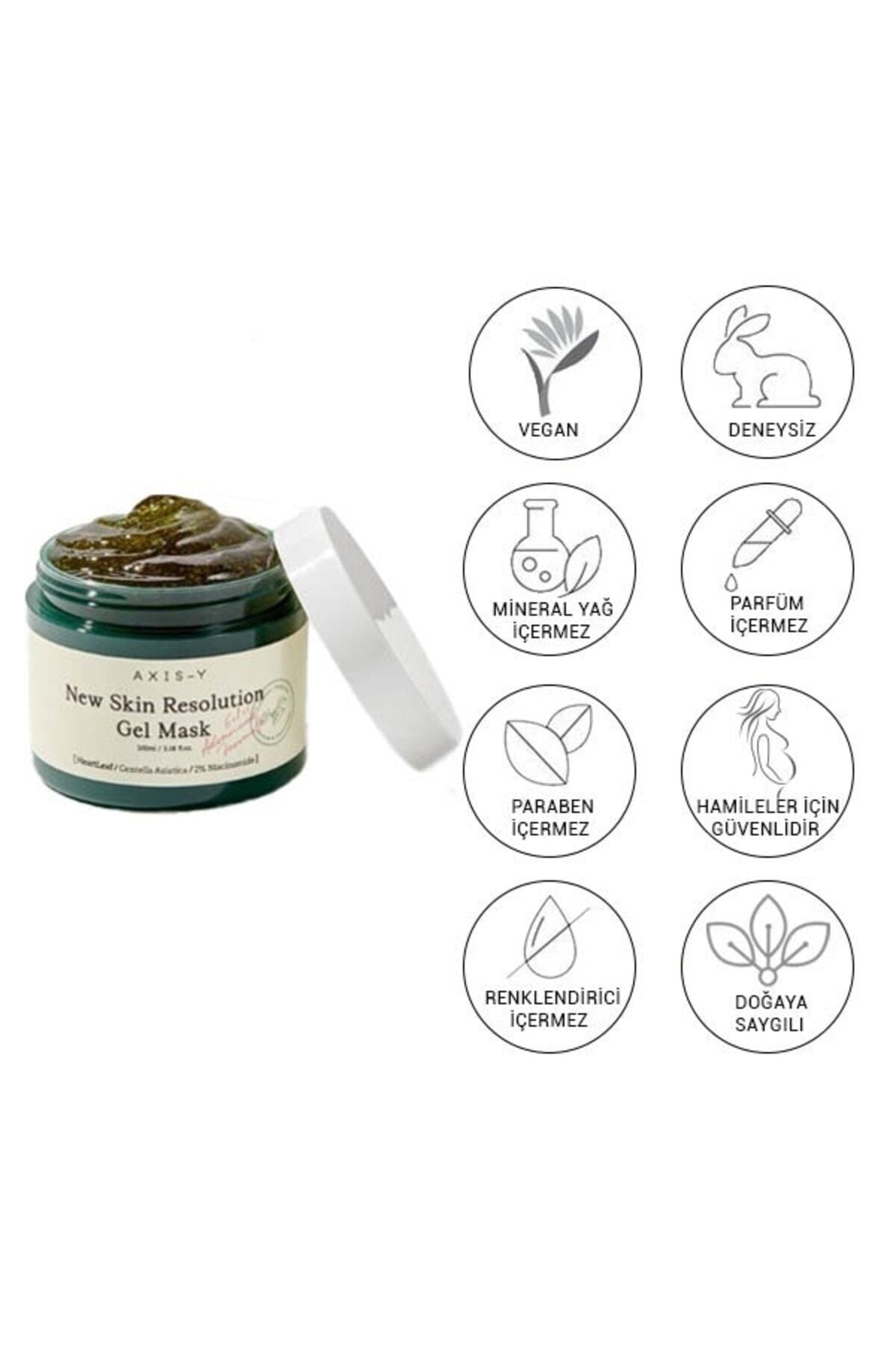 New Skin Resolution Gel Mask 100 Ml - Cildi Onaran Aydınlatan Ve Eşitleyen Jel Yüz Maskesi