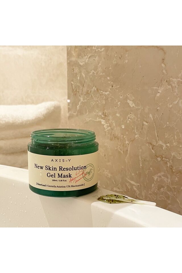 New Skin Resolution Gel Mask 100 Ml - Cildi Onaran Aydınlatan Ve Eşitleyen Jel Yüz Maskesi