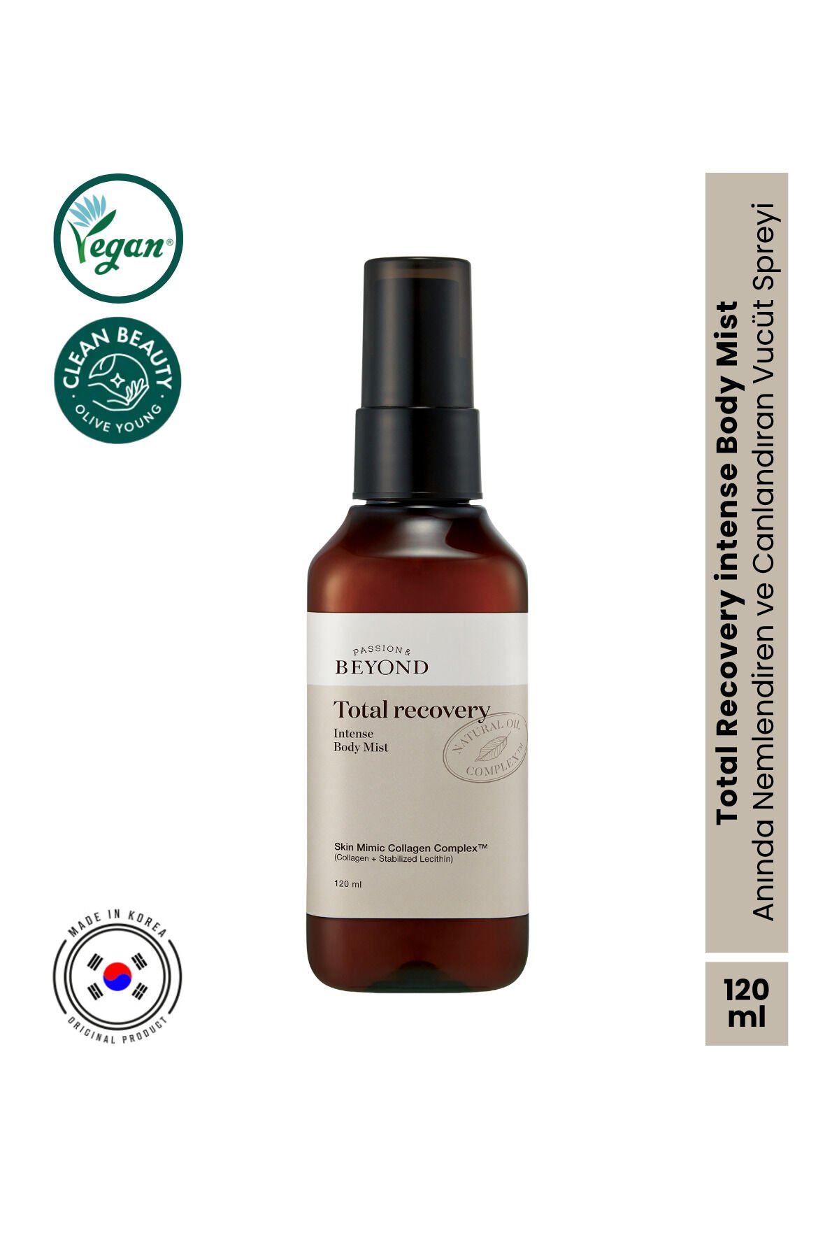Total Recovery Intense Body Mist Kırışıklık Karşıtı Nemlendirici Vücut Spreyi 120 ml