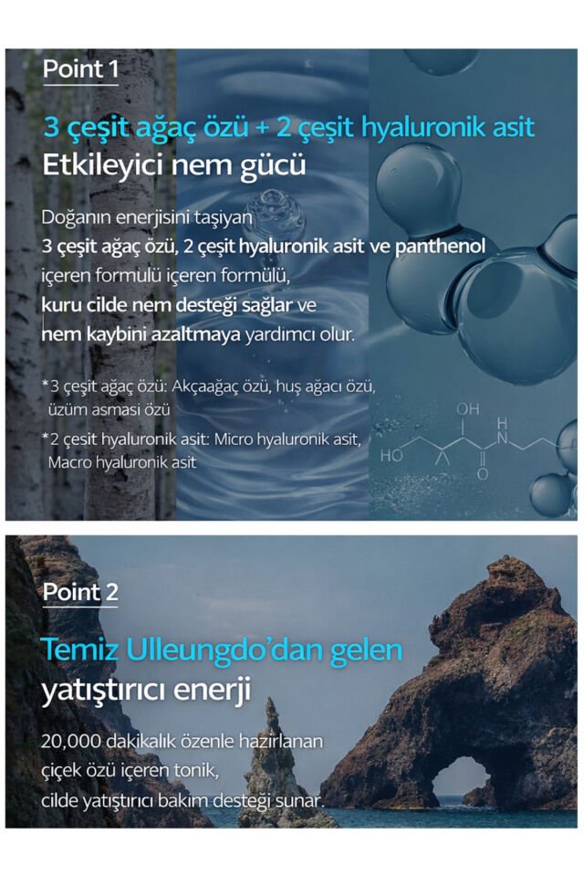 Angel Aqua Moisture Toner Nemlendirici Yatıştırıcı Tonik Hyaluronik Asit Panthenol 500 ml