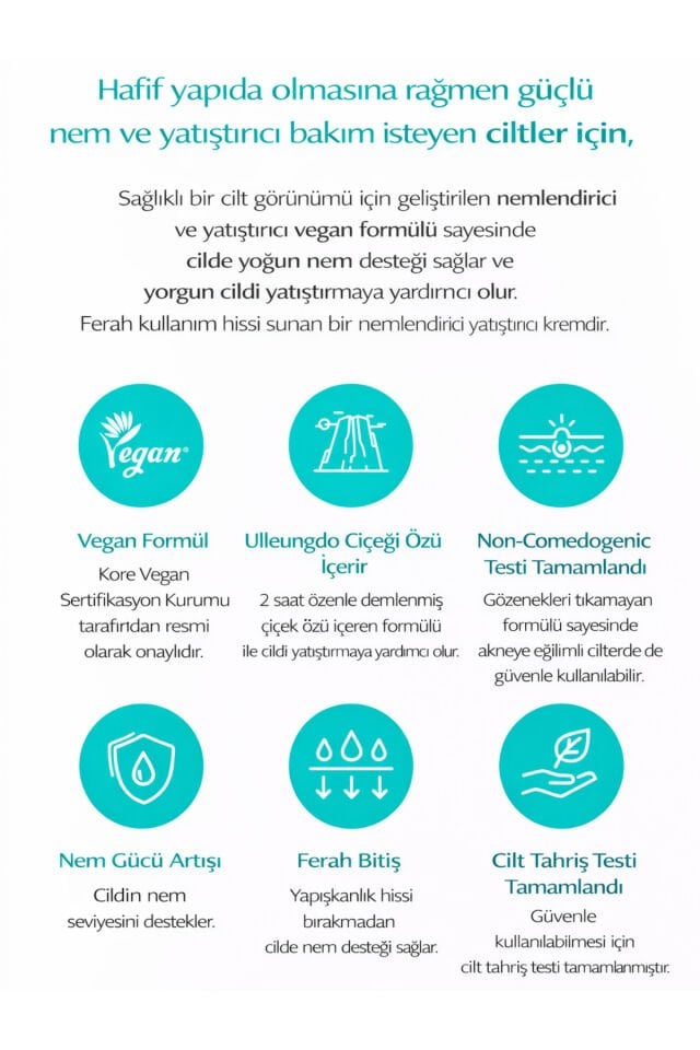 Angel Aqua Moisture Cream Nemlendirici Yüz Kremi Hyaluronik Asit Panthenol 3x120 ml