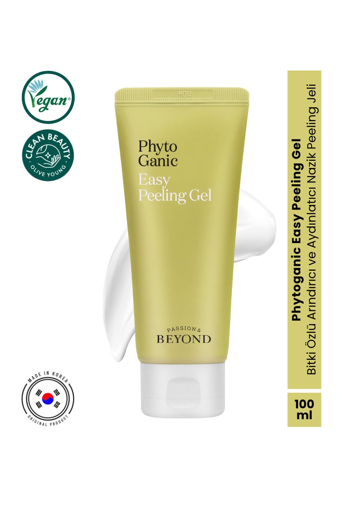Phytoganic Easy Peeling Gel 7 Bitki Özlü Nemlendirici Yatıştırıcı Peeling 100 ml