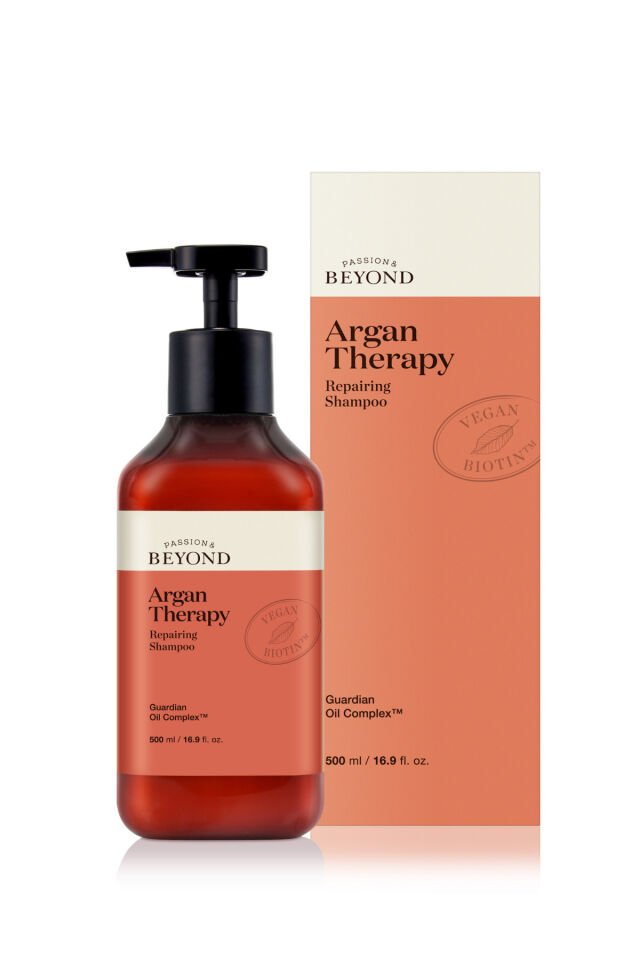 Argan Therapy Repairing Şampuan Vegan Protein Guardian Oil Yıpranmış Saç Onarıcı ve Besleyici 500 ml