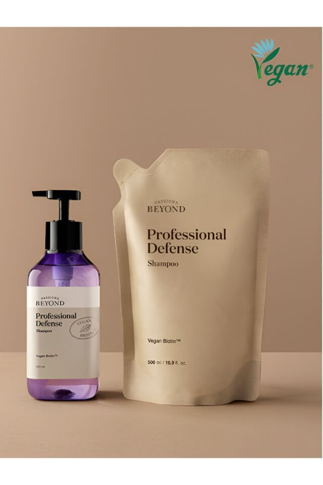 Professional Defense Shampoo Yedek Dolum Paketi Onarıcı Güçlendirici Şampuan 500 ml
