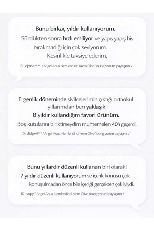 Angel Aqua Moisture Cream Nemlendirici Krem Hyaluronik Asit Panthenol Cica 150 ml