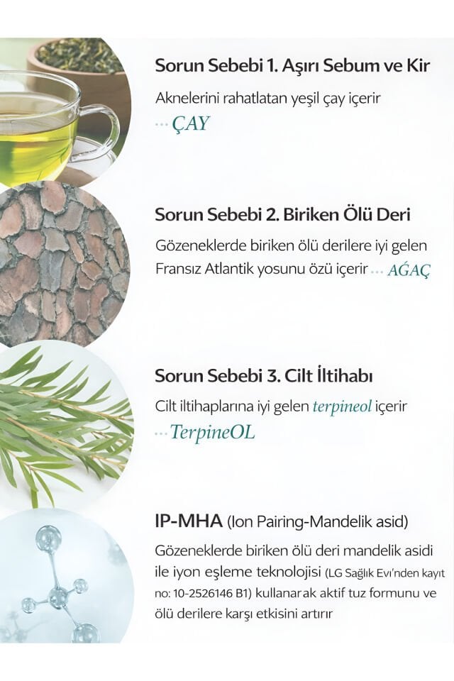 Angel Teatreeol Trouble Toner Pad Tea Tree AHA BHA Akne Karşıtı Tonik Ped 185 ml 130 Ped