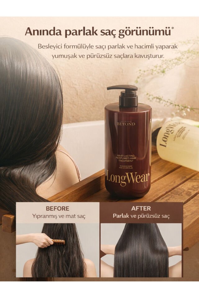 Longwear Perfumed Treatment White Musk 950 ml Hyaluronic Acid Panthenol Saç Kremi