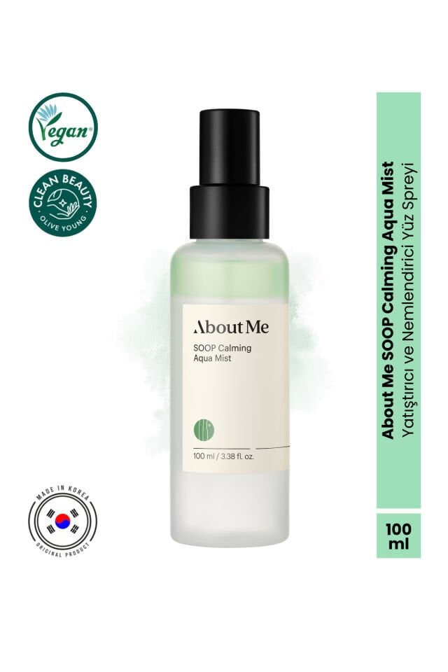 SOOP Calming Aqua Mist Jeju Selvi Suyu İçeren Nemlendirici Yatıştırıcı Sprey 100 ml