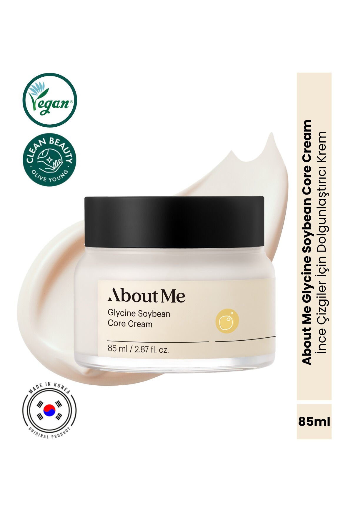 Glycine Soybean Core Cream Cilde Nem, Dolgunluk ve Elastikiyet Desteği Sağlayan Bakım Kremi 85ml