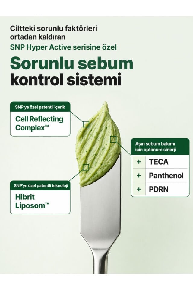 Sebum Clear-Up Foaming Mask Yağ Dengeleyici Gözenek Arındırıcı Köpük Maske 100 ml