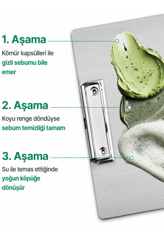 Sebum Clear-Up Foaming Mask Yağ Dengeleyici Gözenek Arındırıcı Köpük Maske 100 ml