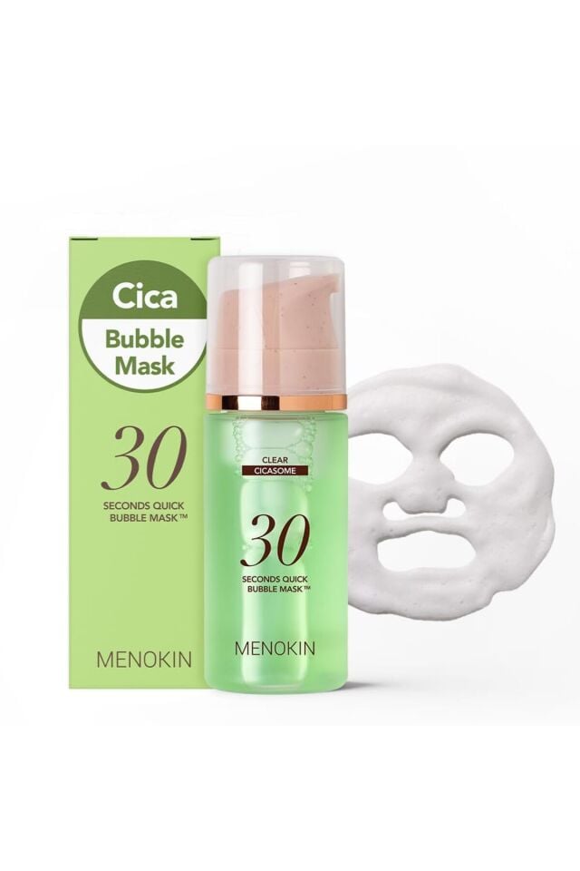 Clear 30 Seconds Quick Bubble Mask 95 ml - Centella İçeren Yatıştırıcı ve Arındırıcı Bubble Maske