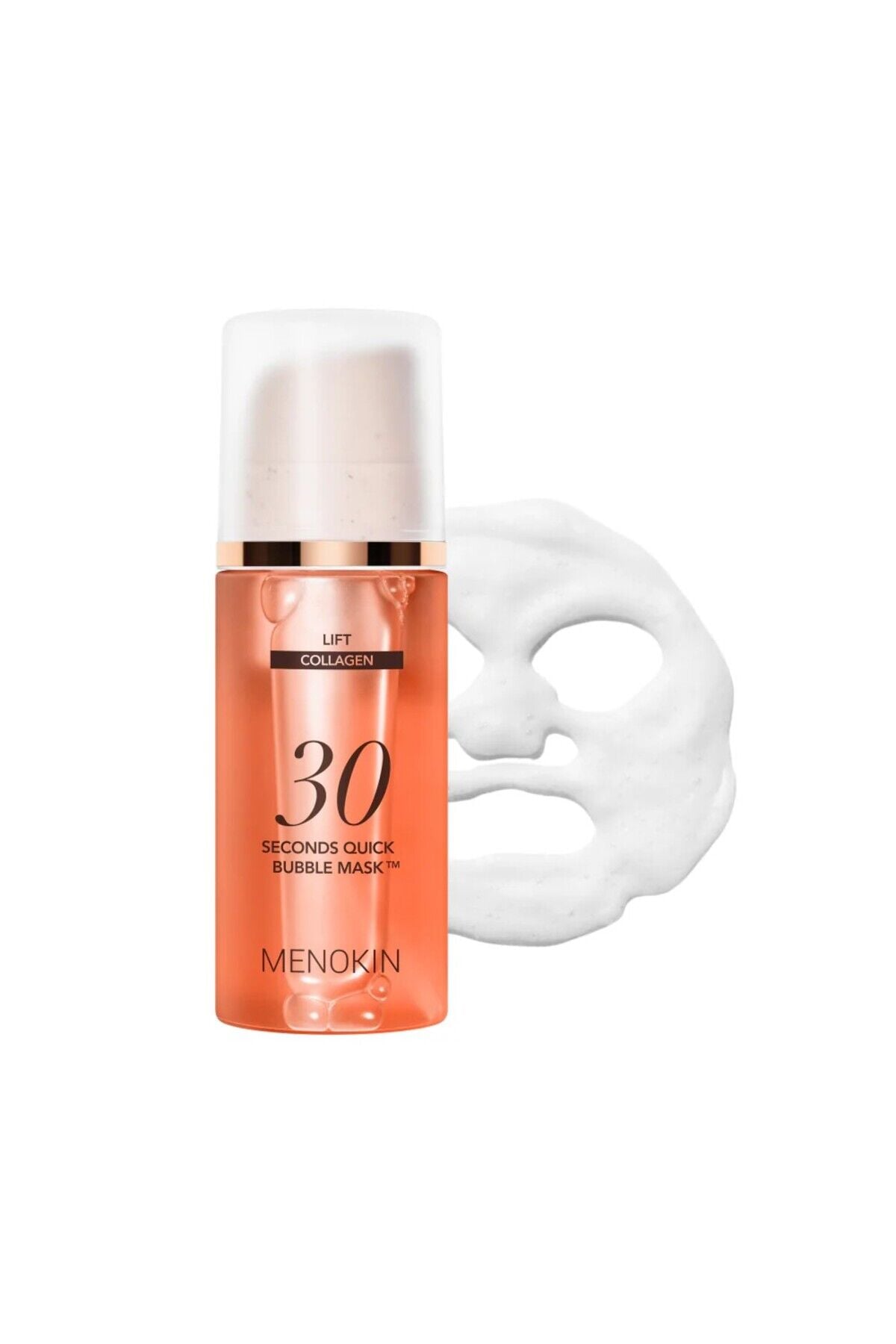 Lift 30 Seconds Quick Bubble Mask Lift (Collagen) 95 ml-Elastikiyet, Işıltı Etkili Hızlı Köpük Maske
