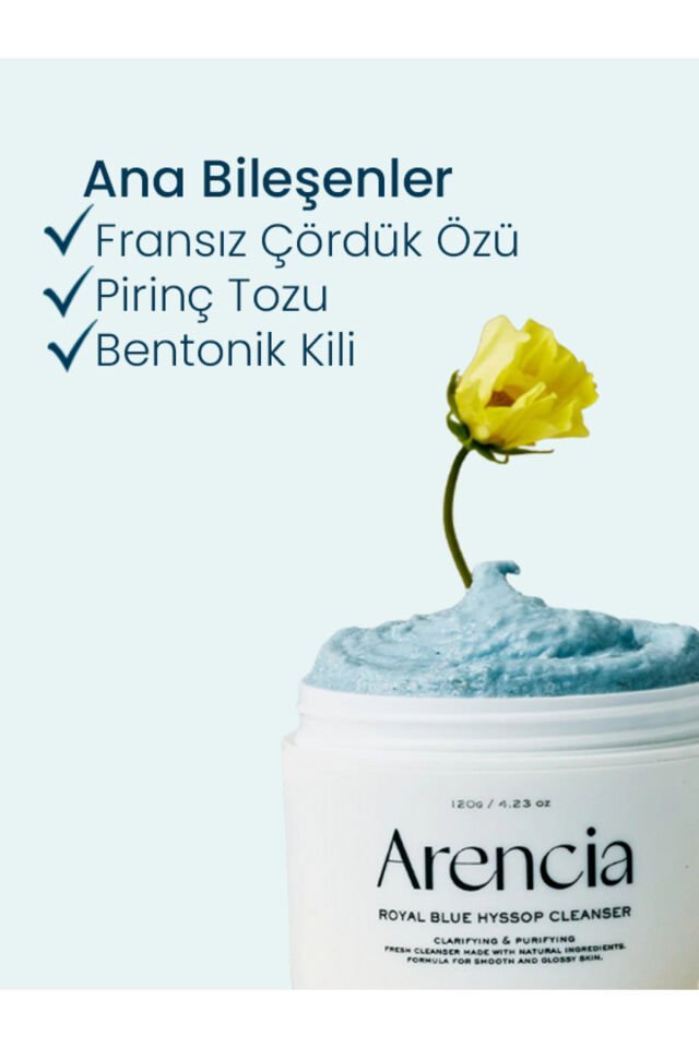 Royal Blue Hyssop Cleanser | Royal Blue Hyssop Yüz Temizleyici Balm 120g