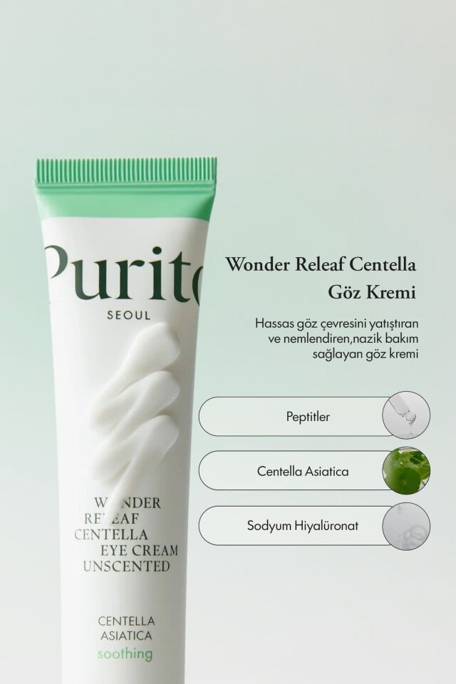 Purito Wonder Releaf Centella Eye Cream Unscented Göz Kremi 30ml