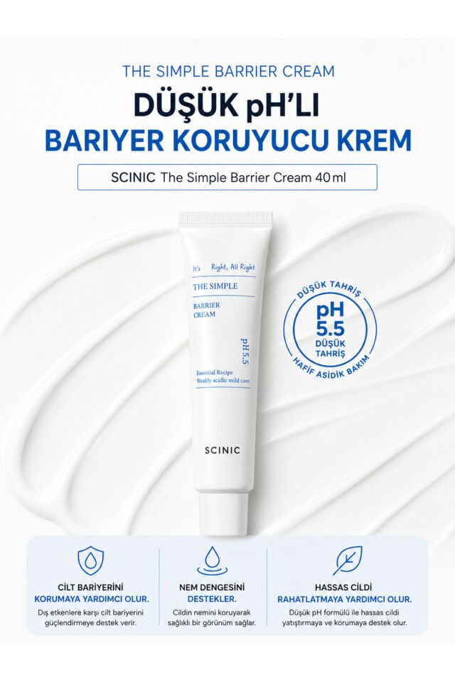 The Simply Barrier Cream Ceramide Nemlendirici Bariyer Kremi 40ml 8809546004372_1