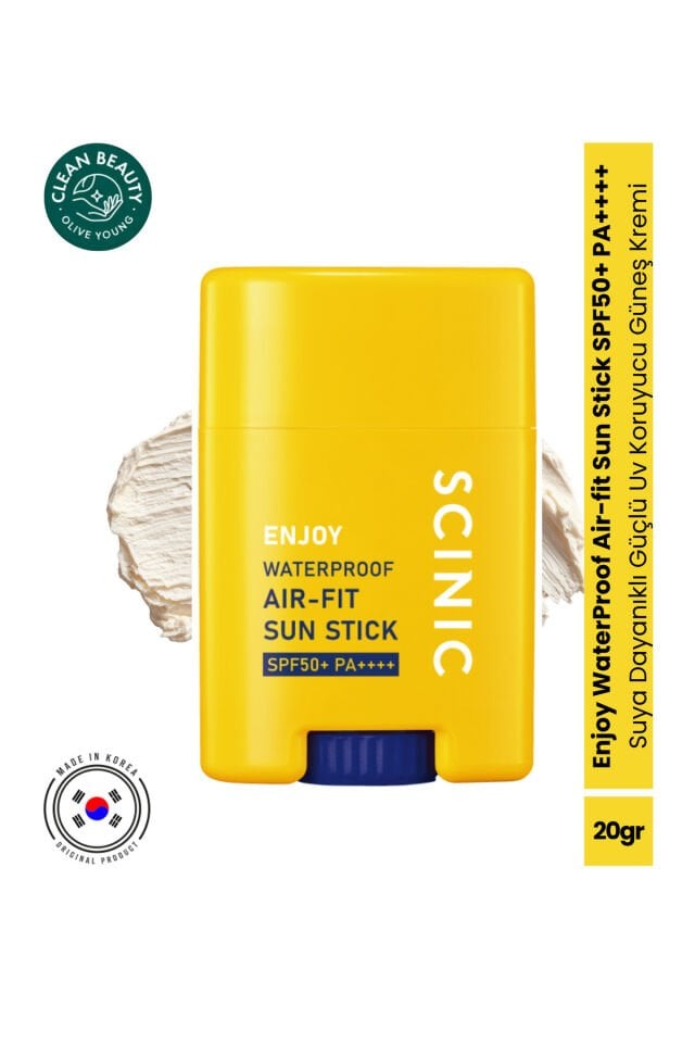 Enjoy WaterProof Air-fit Sun Stick Suya Dayanıklı Yüksek Koruma Faktörlü Güneş Kremi 20gr