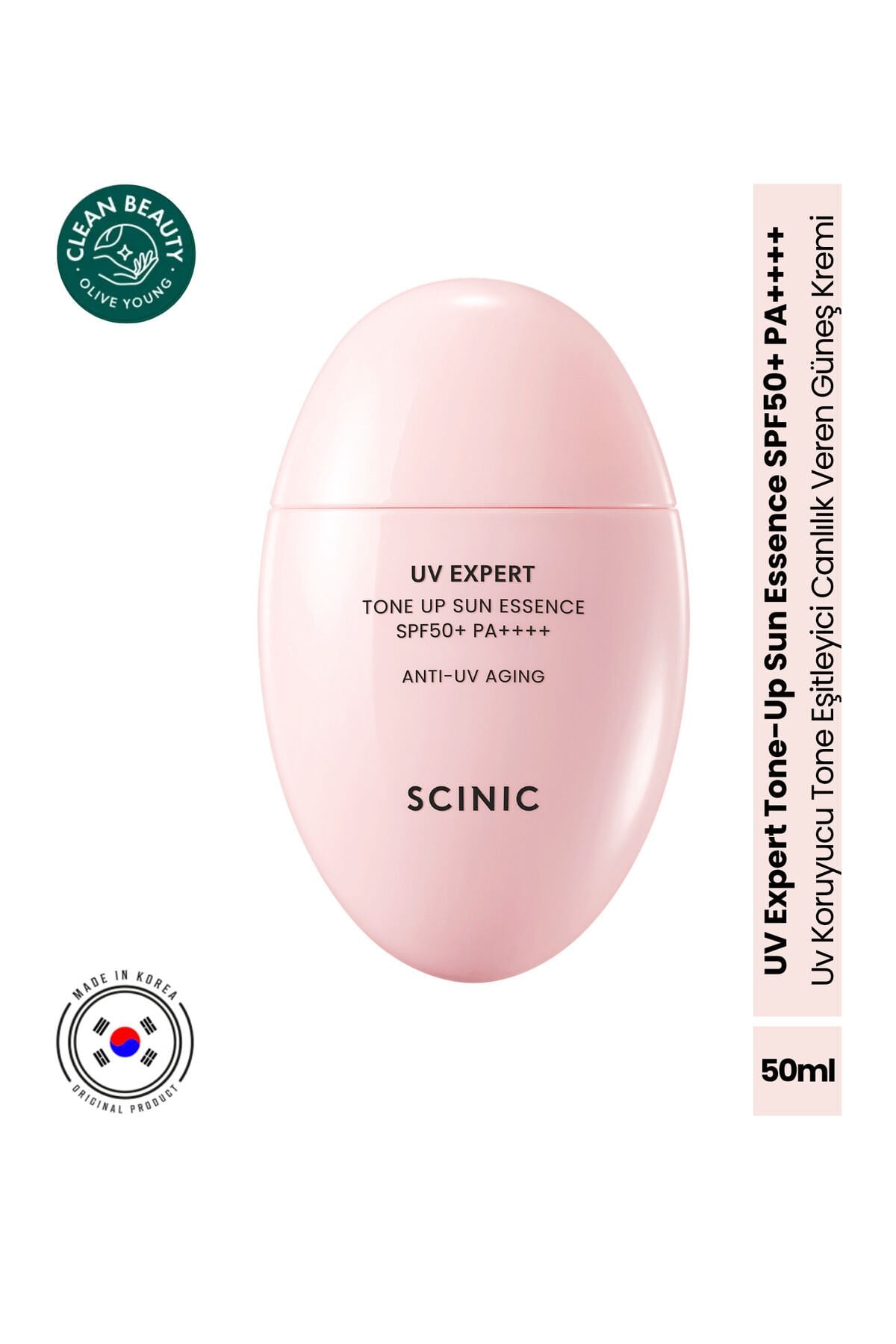 UV Expert Tone-Up Sun Esans Ton Eşitleyici Canlılık Veren SPF50+ PA++++ Güneş Kremi 50ml