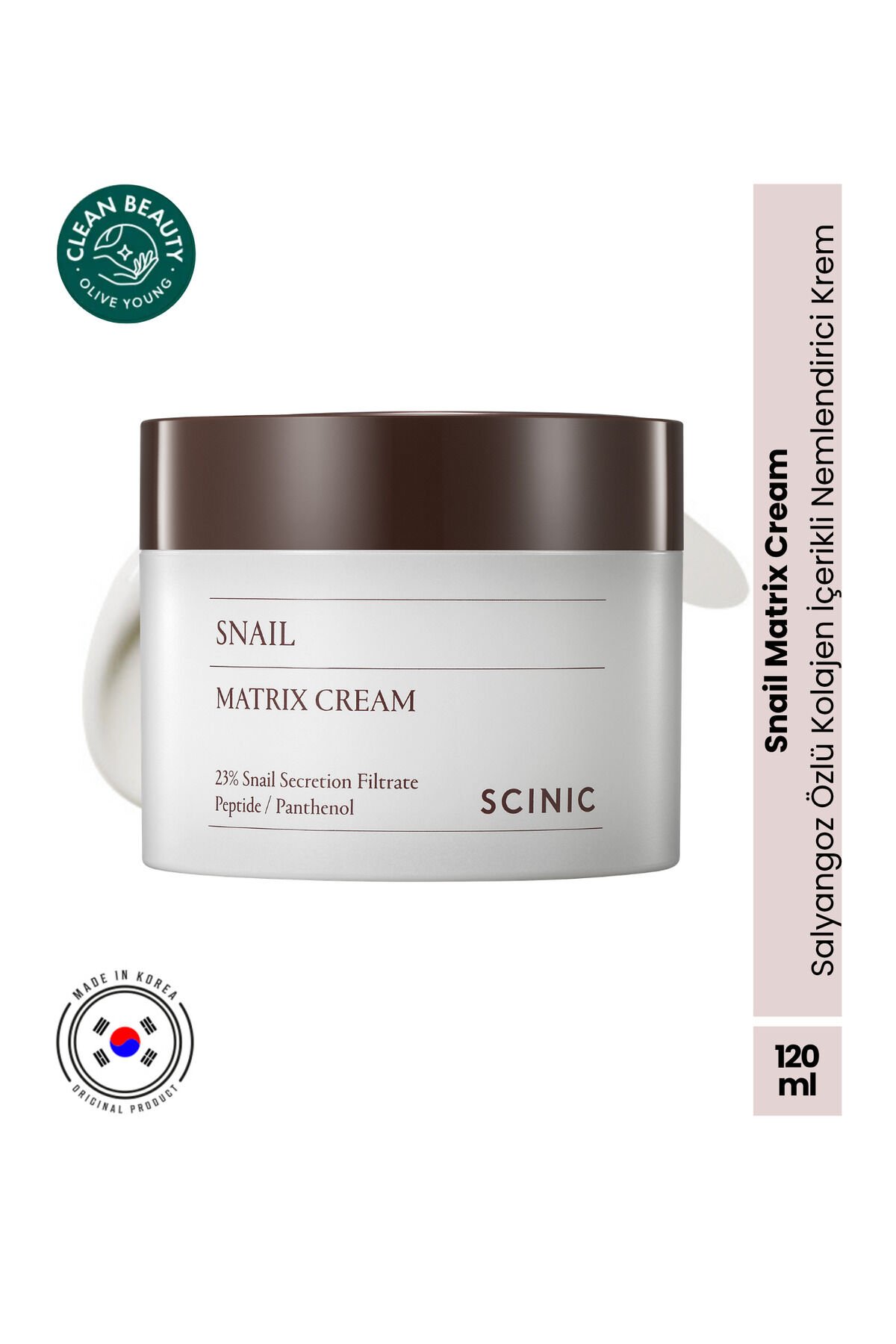 Snail Matrix Cream Salyangoz Özlü Kolajen İçerikli Nemlendirici Krem 120ml