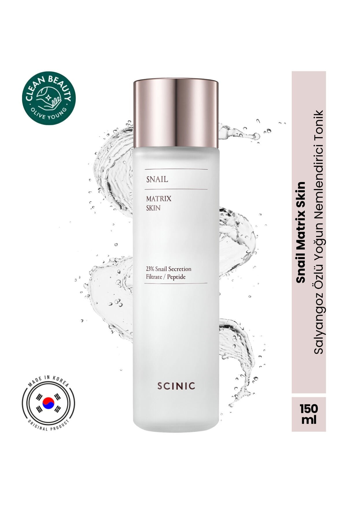 Snail Matrix Skin Salyangoz Özlü Yoğun Nemlendirici Tonik 150ml