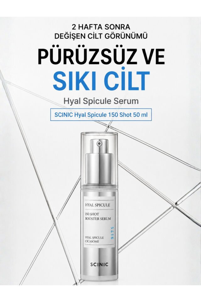 HyalSpicule 150 Shots Cilt Pürüzsüzleştiren ve Gözenek Sıkılaştıran Serum 50ml