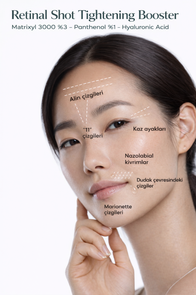 The Kairi's Lab. Retinal Shot Booster %0.1 Retinal Matrixyl 3000 %3 Hyaluronic Acid Kırışıklık Karşıtı Krem 15 ml