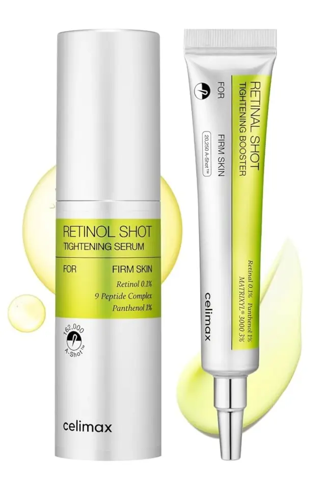 Celimax Set Retinal Shot Tightening Booster 15 ml / Retinol Shot Tightening Serum 30ml
