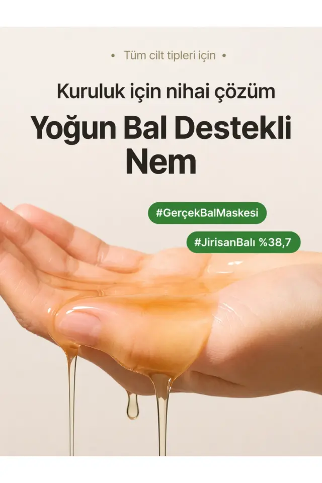 Honey Mask Bal İçerikli Besleyici Nemlendirici Bakım Maskesi 30gr